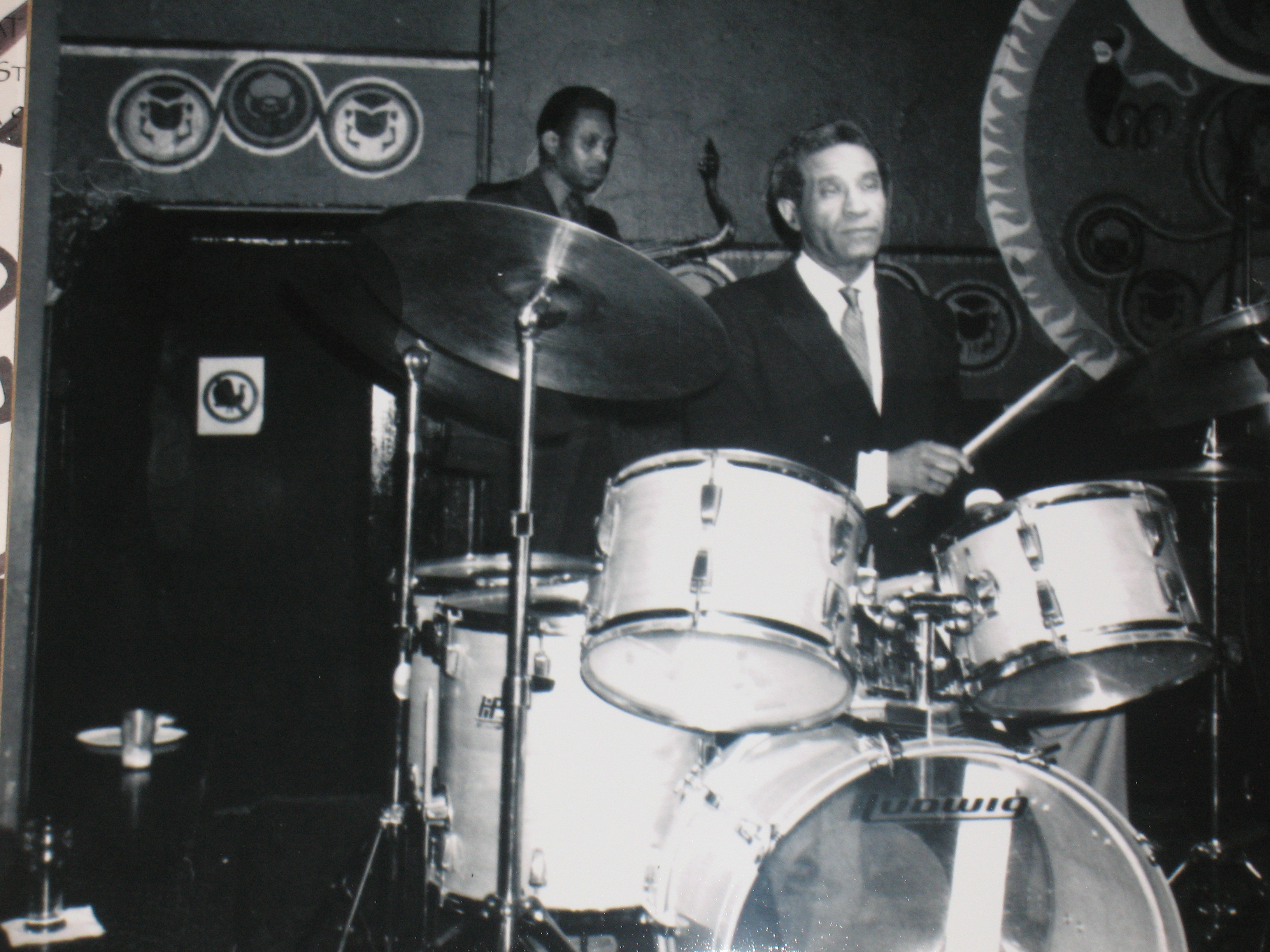 Max Roach at the drums
